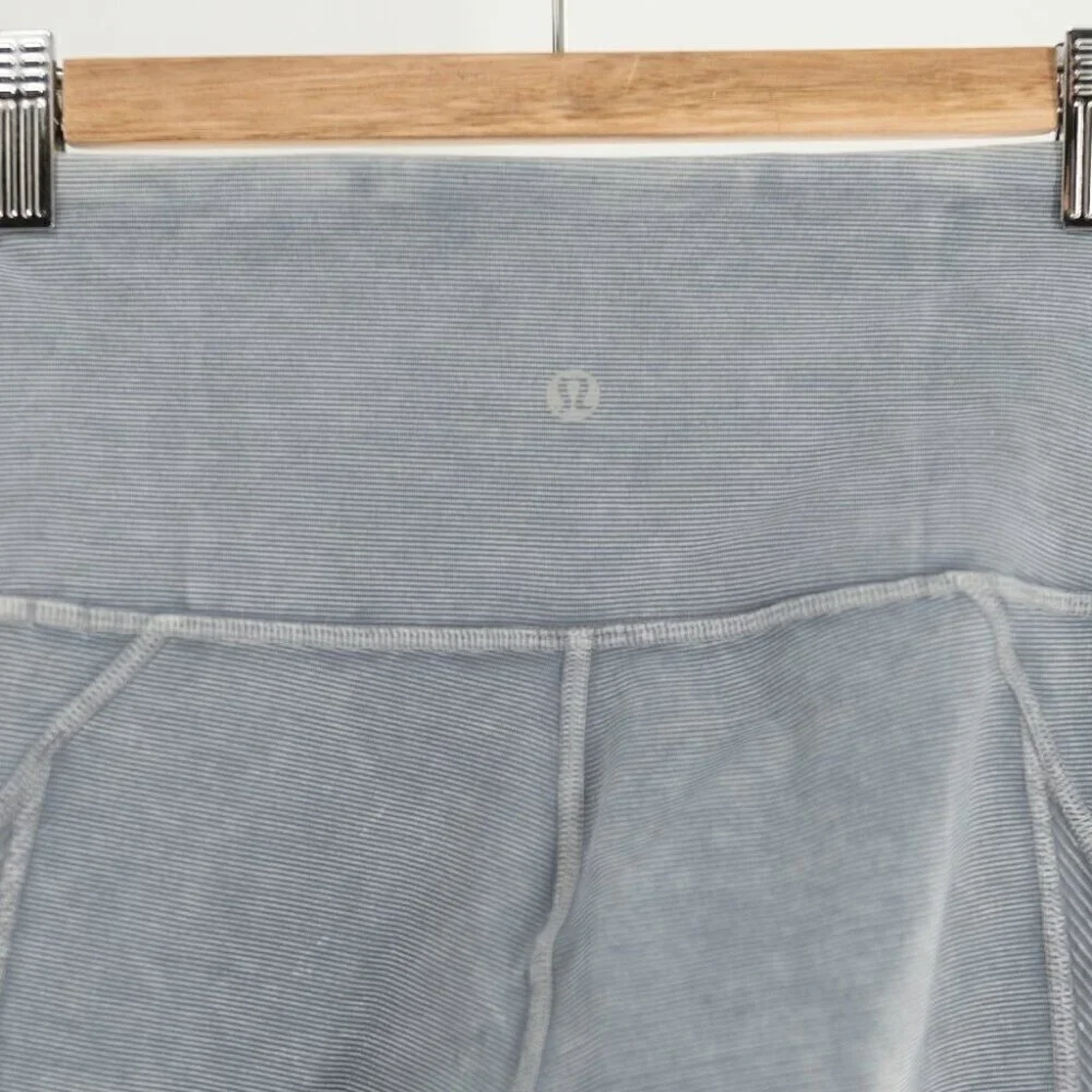 Lululemon Wunder Under High-Rise Tight *Snow Washed Ribbed  28" Washed Luna | 2 - Picture 5 of 10
